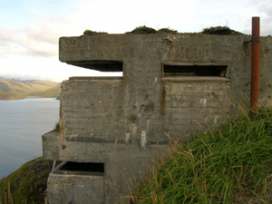 WWII Aleutian Island Emplacement